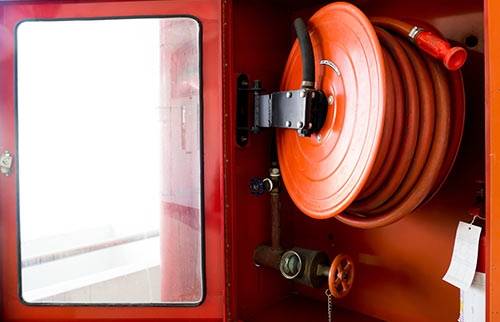 rouleau incendie
